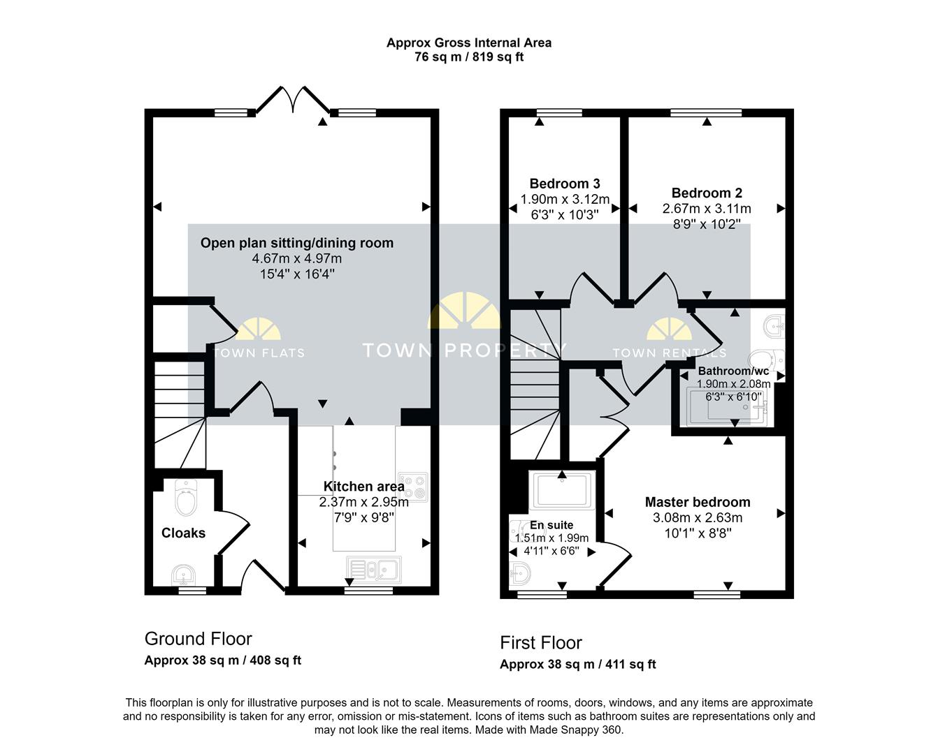 Property Details for Weavers Close, Eastbourne Town Property Estate